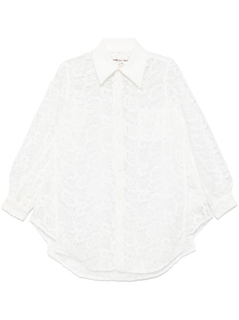 Comme Des Garcons guipure-lace shirt Women