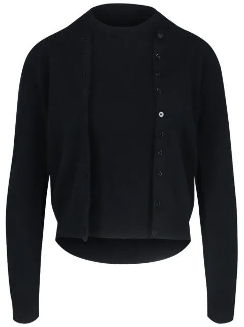 Canessa conjunto de top y cárdigan de cachemira