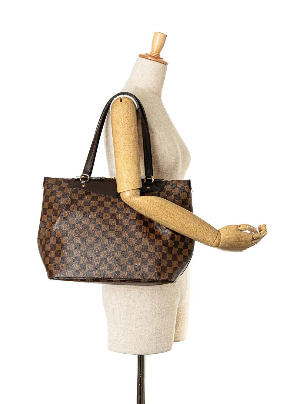 Affordable Louis Vuitton Pre-Owned 2012 Damier Ebene Westminster GM shoulder bag WOMEN