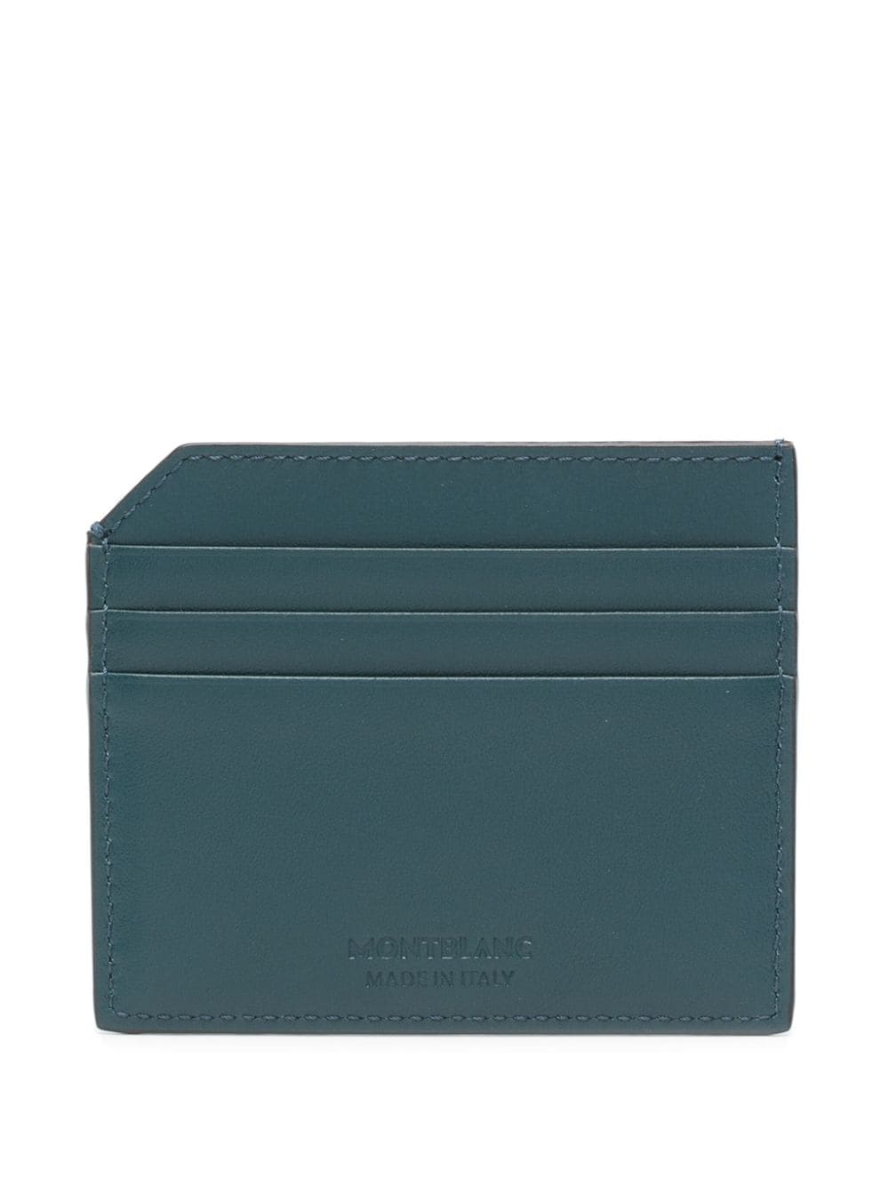 Montblanc leather card holder - Blauw