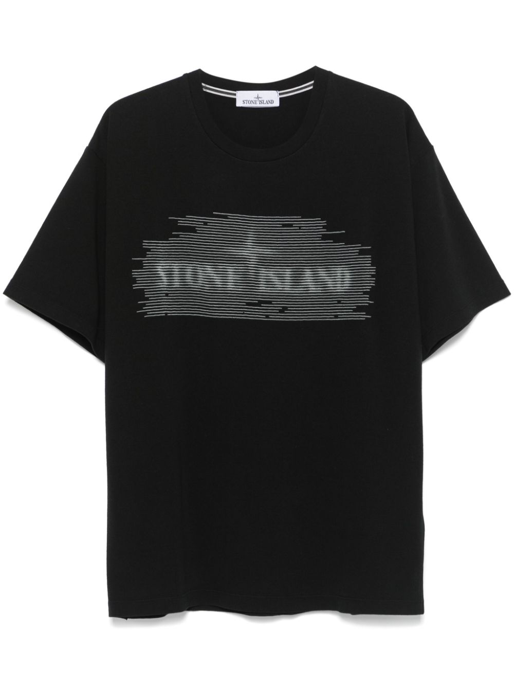 Stone Island cotton jersey T-Shirt - Black