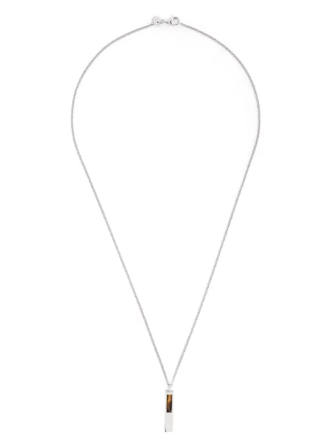 Tom Wood collier à pendentif cubique
