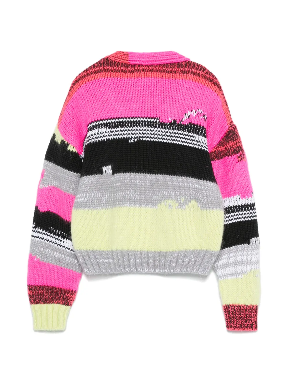 Philosophy Di Lorenzo Serafini Kids Trui met colourblocking - Zwart