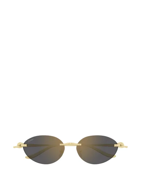 Cartier Eyewear oval-frame sunglasses