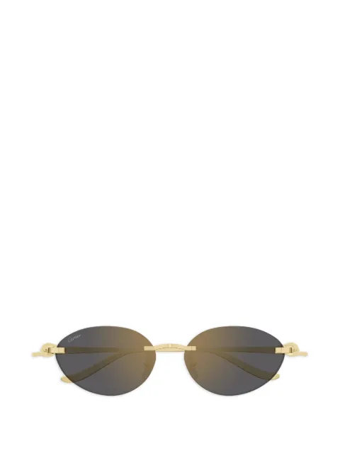 Cartier Eyewear oval-frame sunglasses