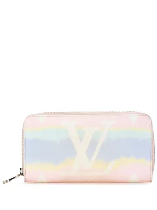 Louis Vuitton Pre-Owned 2020 Monogram Escale Zippy Wallet Long Wallets |  Pink | FARFETCH BH