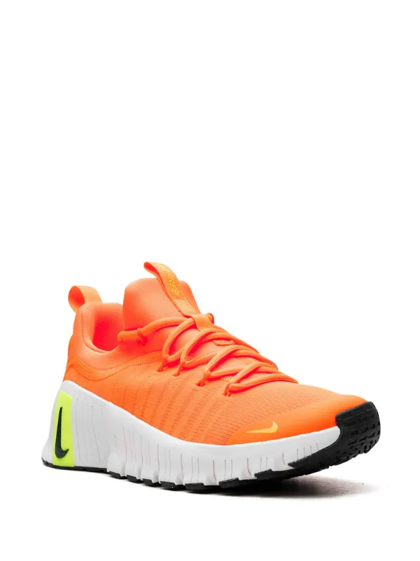 Neon orange sneakers deals