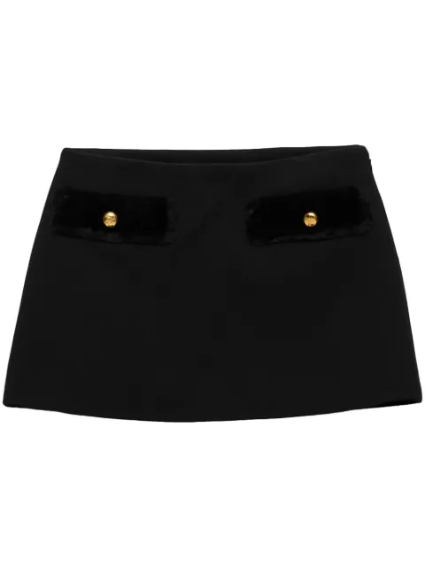 Prada A-line mini skirt