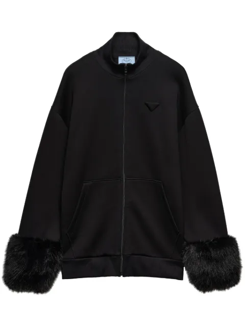 Prada high-neck sweatshirt