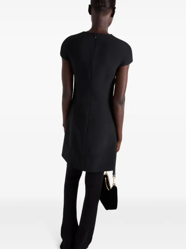 Prada Sablé Mini Dress | Black | FARFETCH