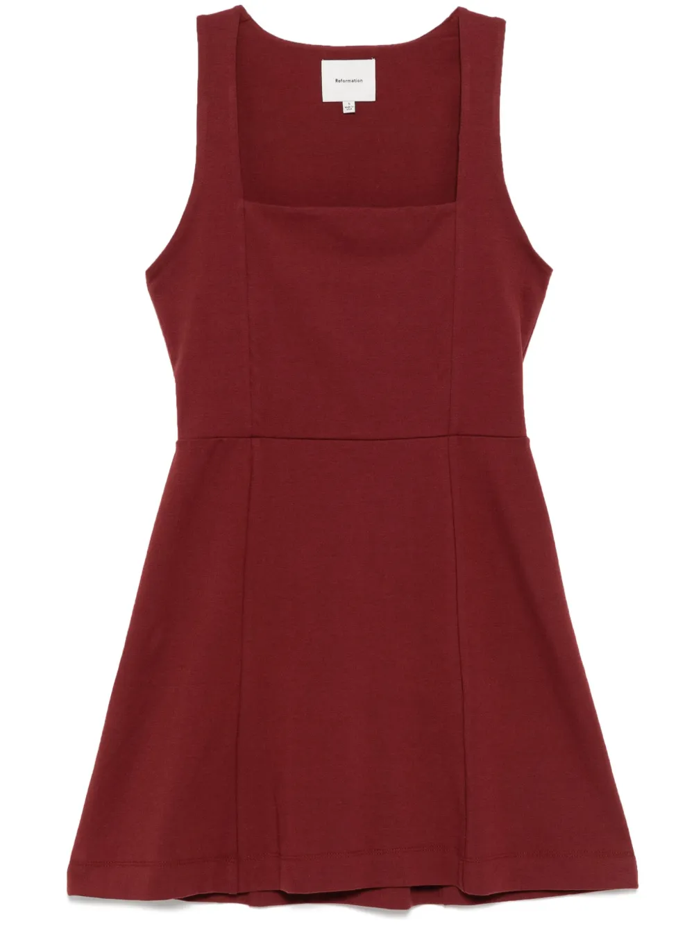 Reformation vestido Rai | rojo | Image 1