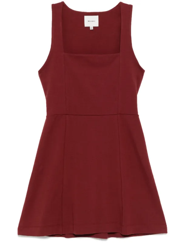 Reformation Rai Knit Mini Dress - Red Reformation Rai Knit Mini Dress - Red