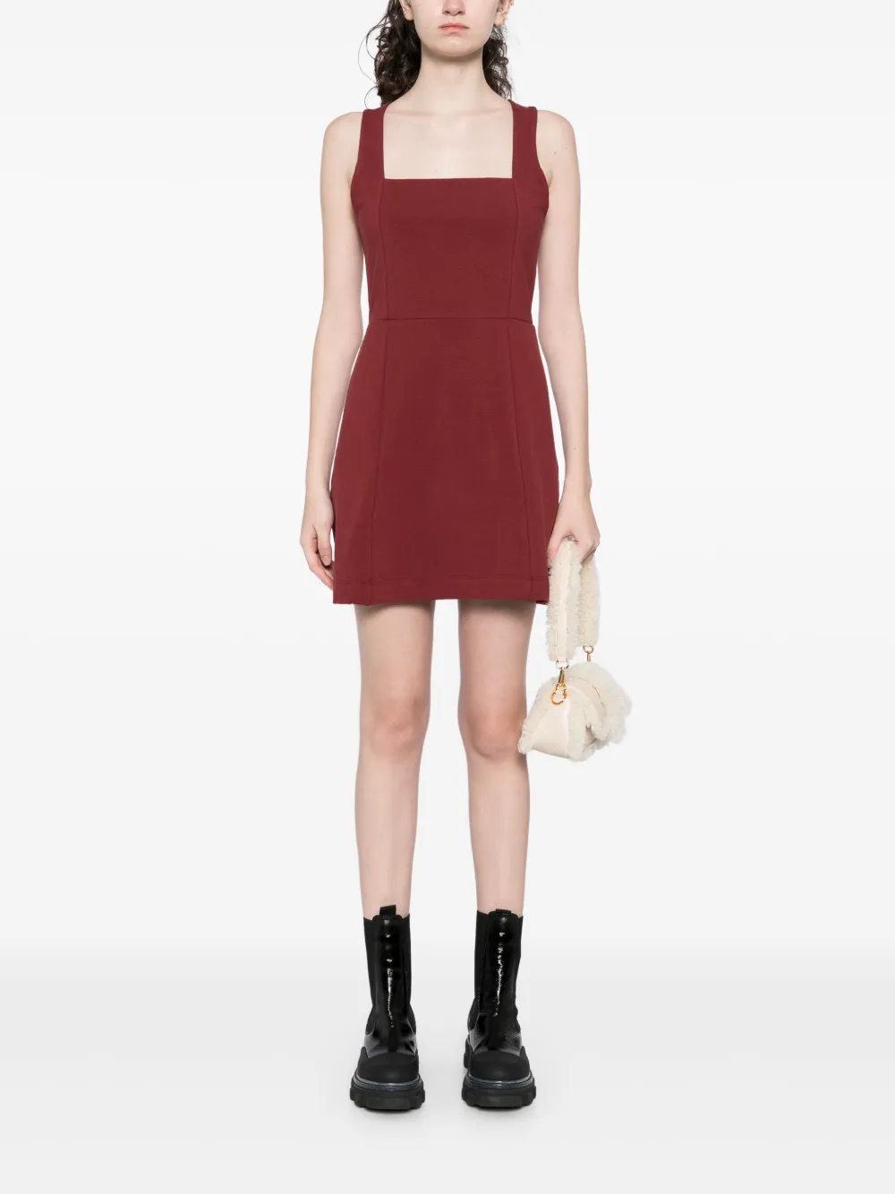 Reformation Rai jurk - Rood
