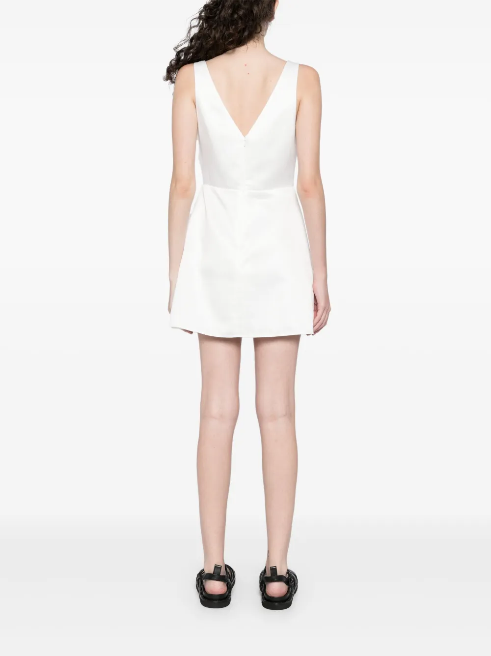 Reformation Zenni jurk Wit