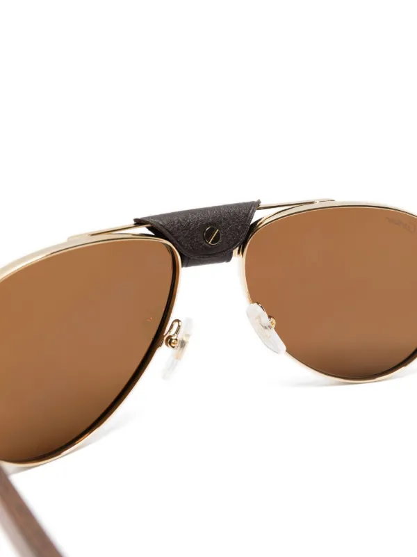 Cartier Eyewear CT0495S サングラス | ブラウン | FARFETCH JP
