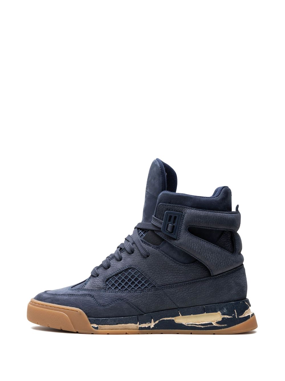 Maison Margiela Sneakers met contrasterend vlak Blauw