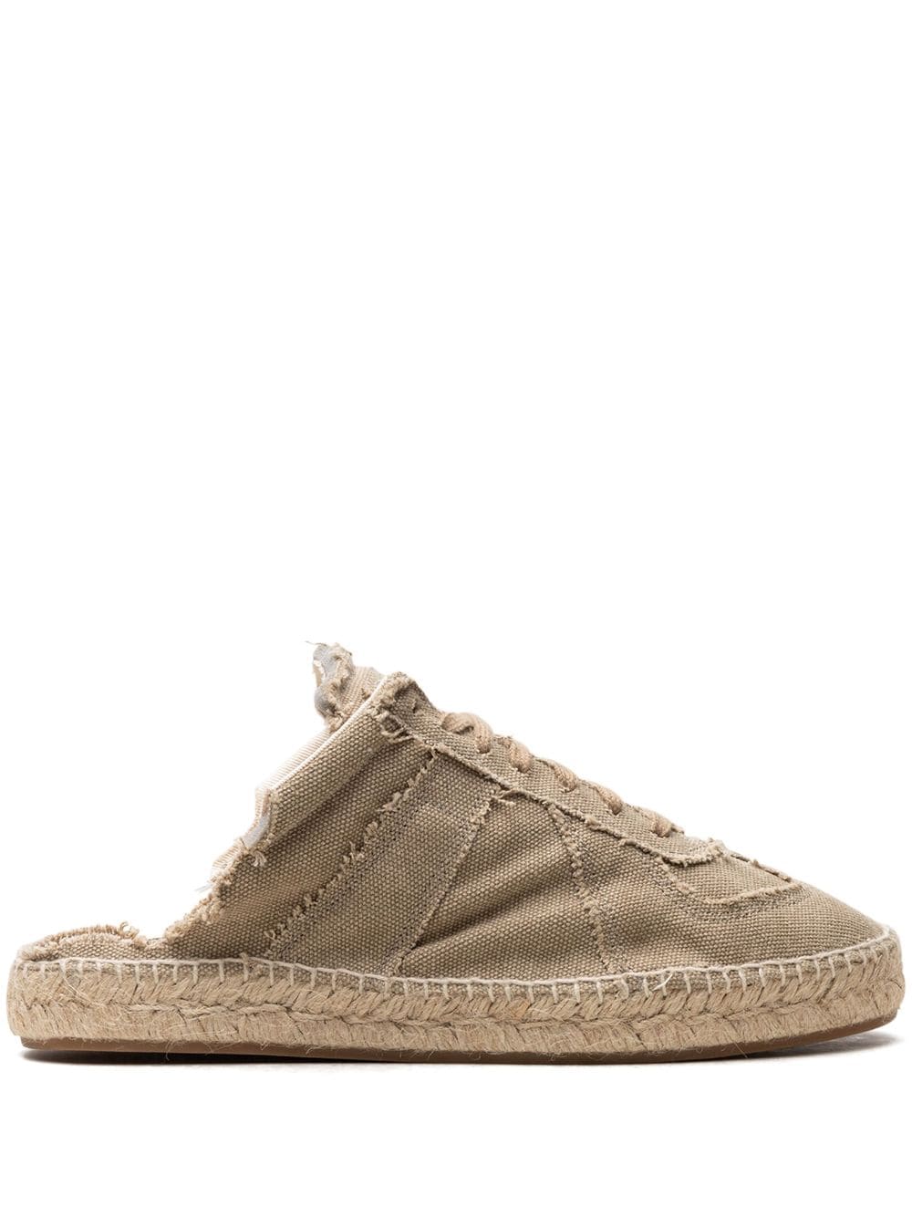 Maison Margiela Canvas Espadrilles In Brown