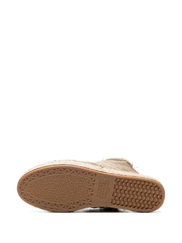 ★韓国の人気★【MAISON MARGIELA】★CANVAS ESPARDILLES★ Maison Margiela Canvas Espadrilles | Brown | FARFETCH
