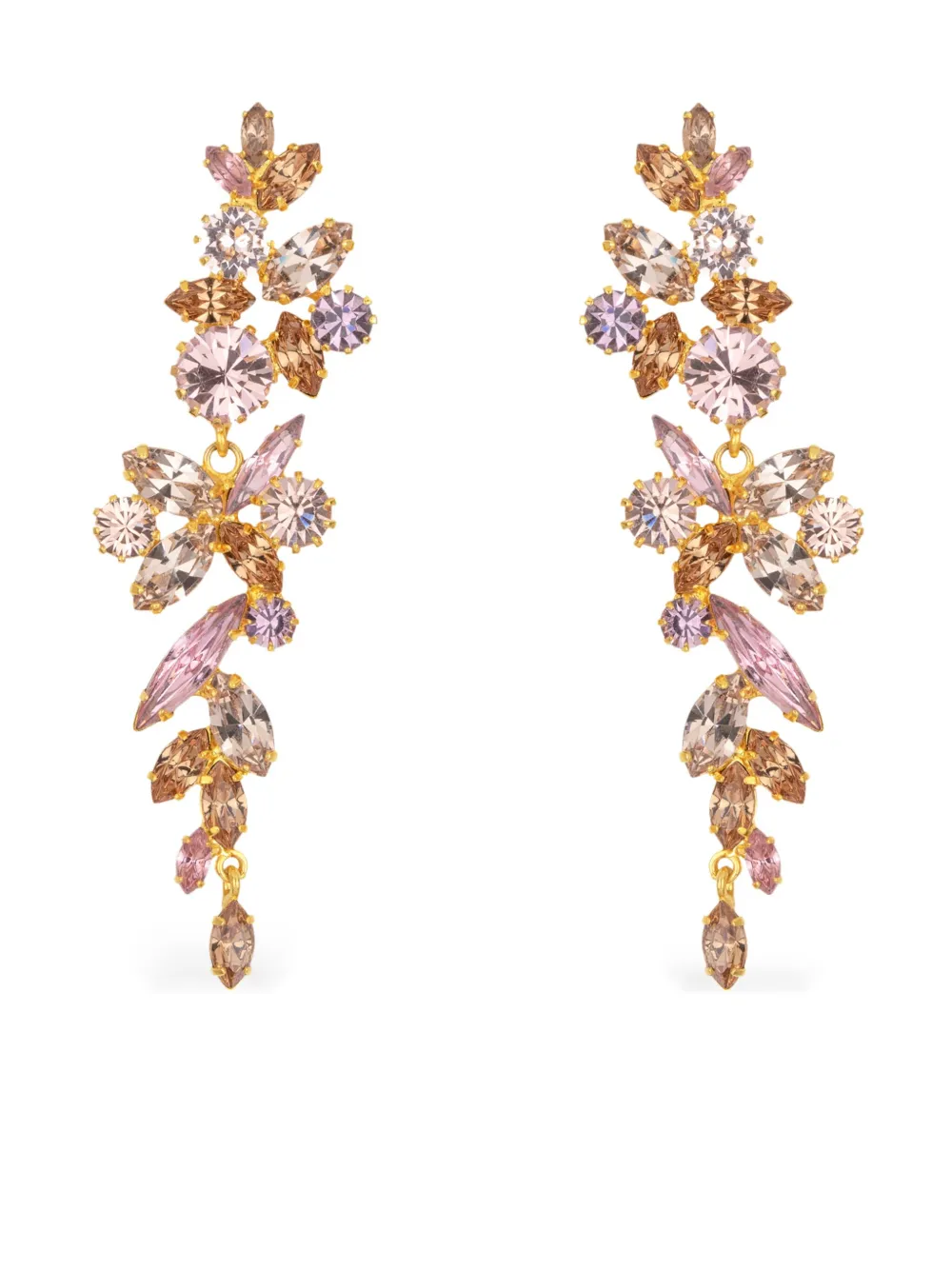 Jennifer Behr Vanessa earrings - Pink