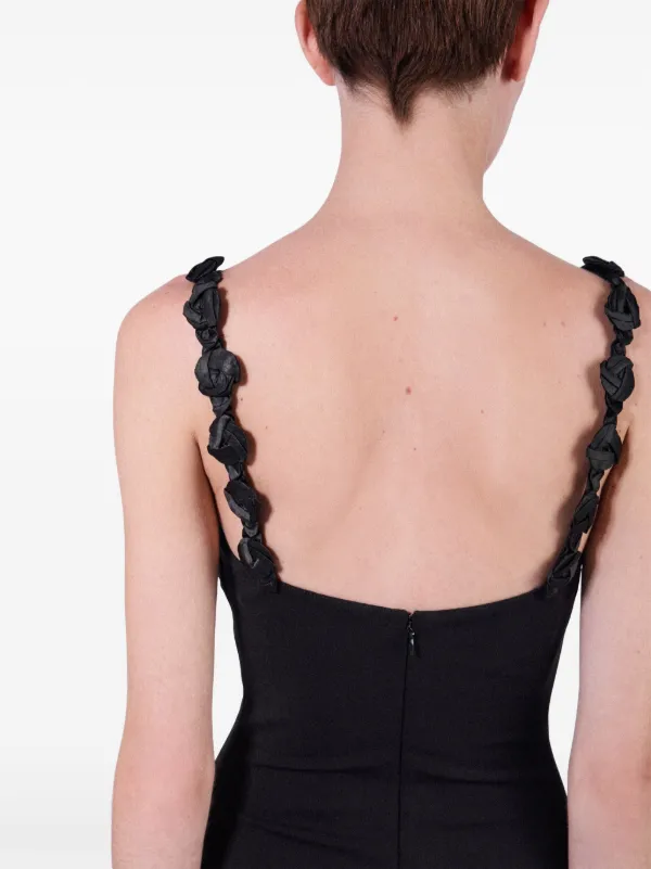【送料&関税込】Prada Crepe Dress Prada Interlock Crêpe Dress | Black | FARFETCH