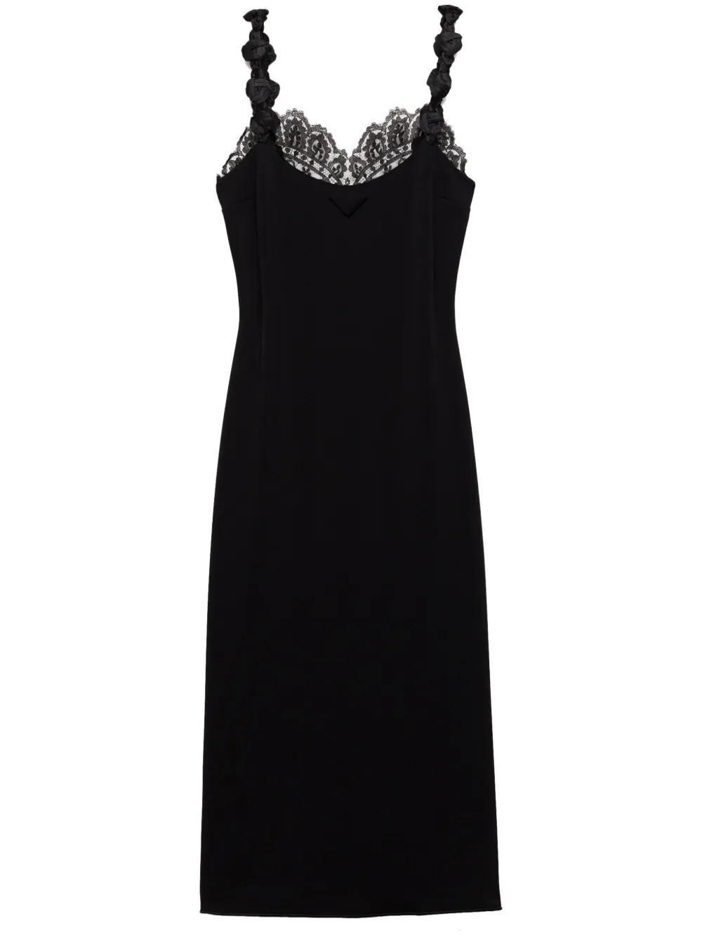 Prada Interlock crêpe dress | Black | Image 1