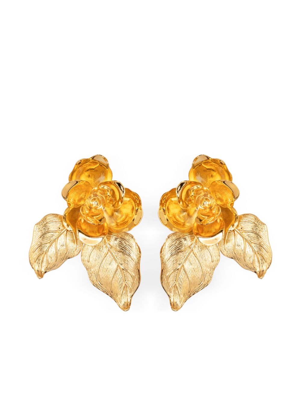 Shop Jennifer Behr Rosalia Earrings In Gold