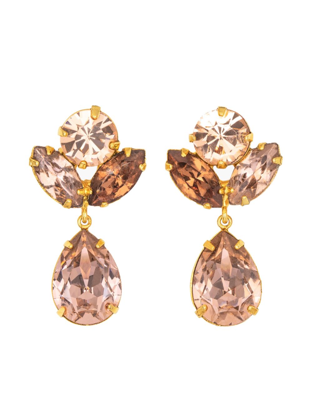 Jennifer Behr Rily earrings - Pink