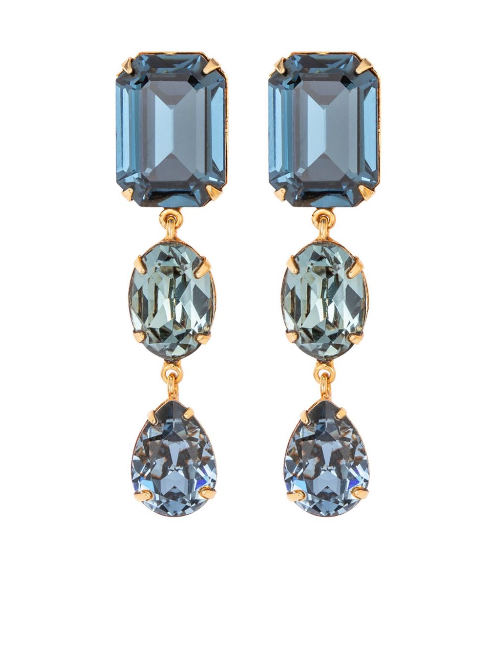 Jennifer Behr Aviva earrings - Blue