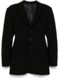 WARDROBE.NYC longline blazer - Black