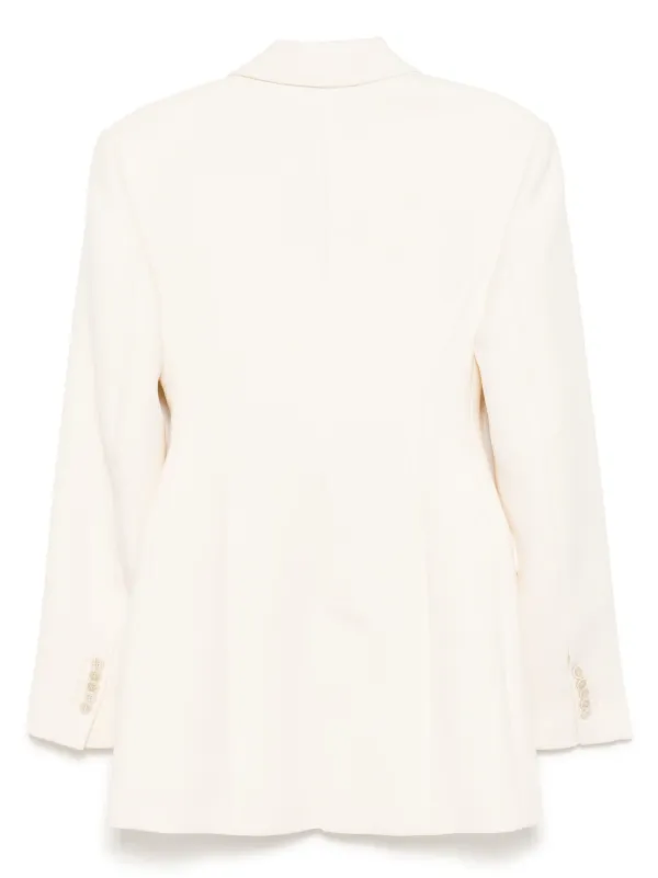 Longline Blazer Neutrals FARFETCH IN