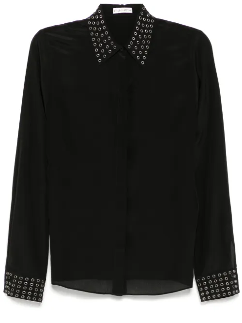 Alice + olivia chemise Willa - Noir - alice + olivia - Modalova
