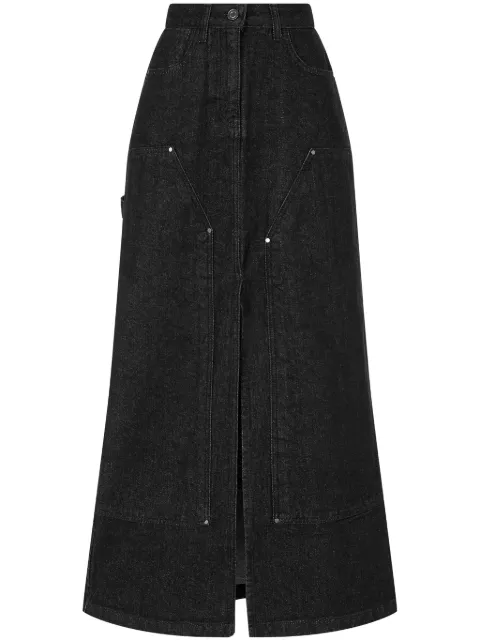 STUDIO TOMBOY denim maxi skirt
