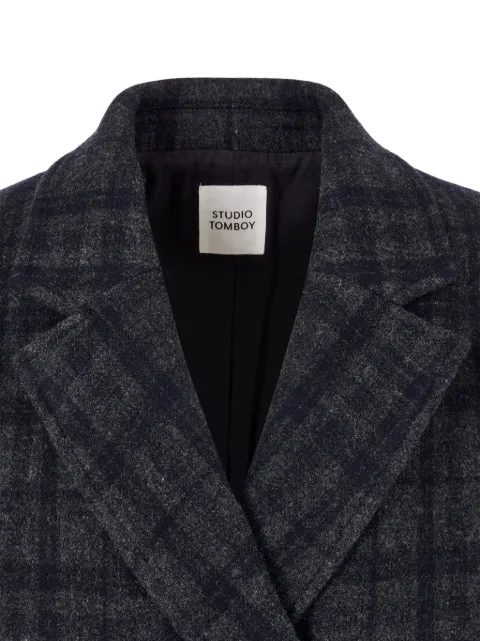 STUDIO TOMBOY checked coat 9104411944 - 2