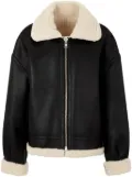 STUDIO TOMBOY shearling jacket - Black