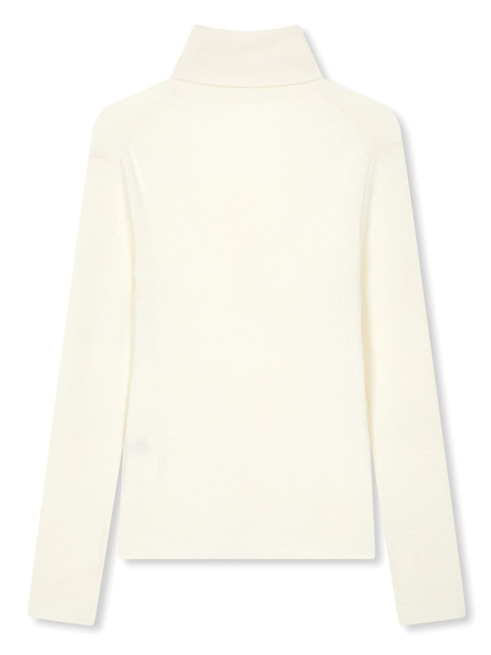 STUDIO TOMBOY ribbed turtle neck sweater - Beige