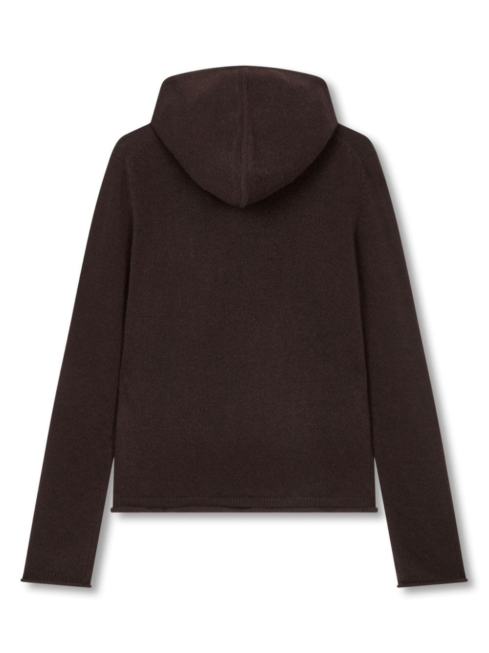 Shop Studio Tomboy Hooded Pullover In Brown