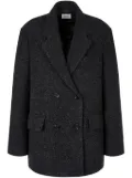 STUDIO TOMBOY herringbone coat - Black