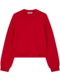 STUDIO TOMBOY crew-neck sweater - Red