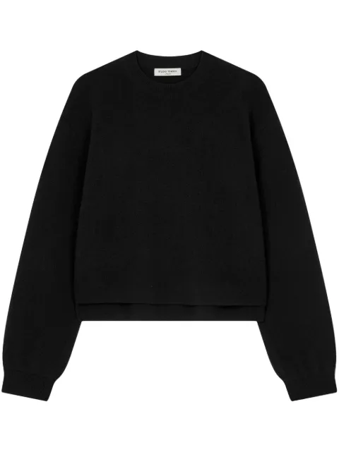 STUDIO TOMBOY double-weave crew neck sweater
