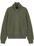 STUDIO TOMBOY zip-up wool jacket - Green