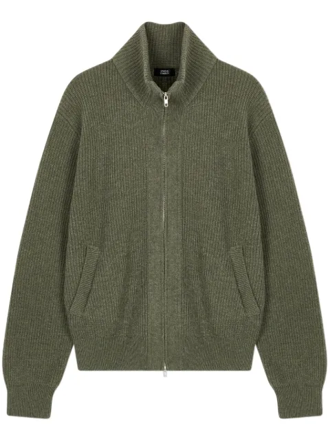 STUDIO TOMBOY zip-up wool jacket