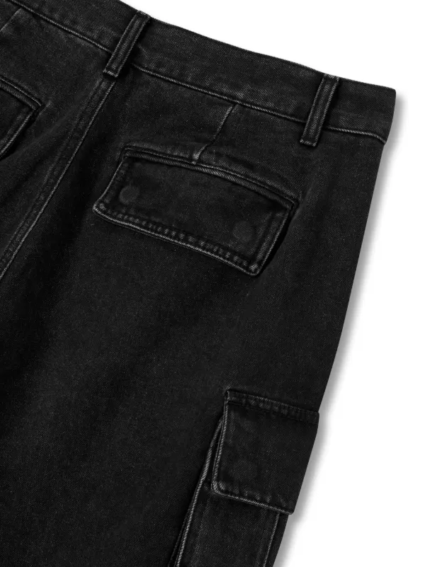 パンツ jimwag Heart pocket denim pants BLACK jimwag】 Heart pocket denim pants BLACK Have A Heart Stretch
