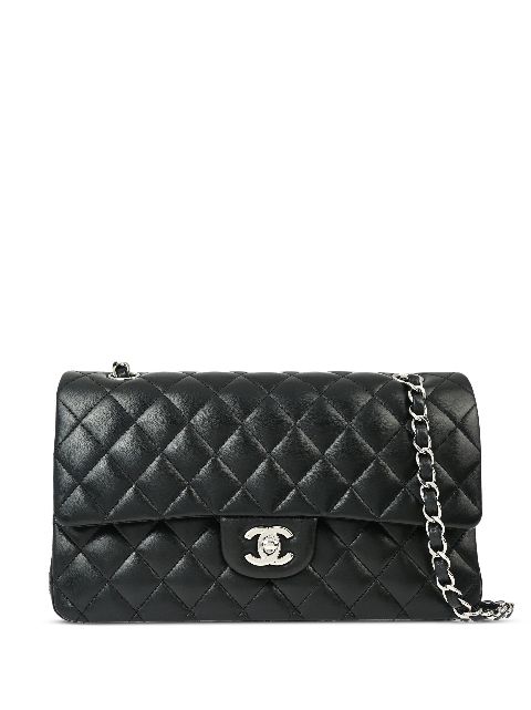 HOT SALE CHANEL 2012 medium Double Flap shoulder bag Women