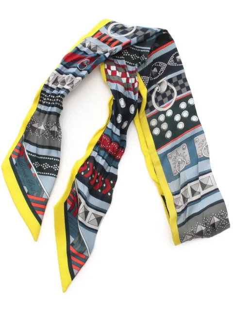 Hermès Pre-Owned foulard colliers de Chiens (années 2000)