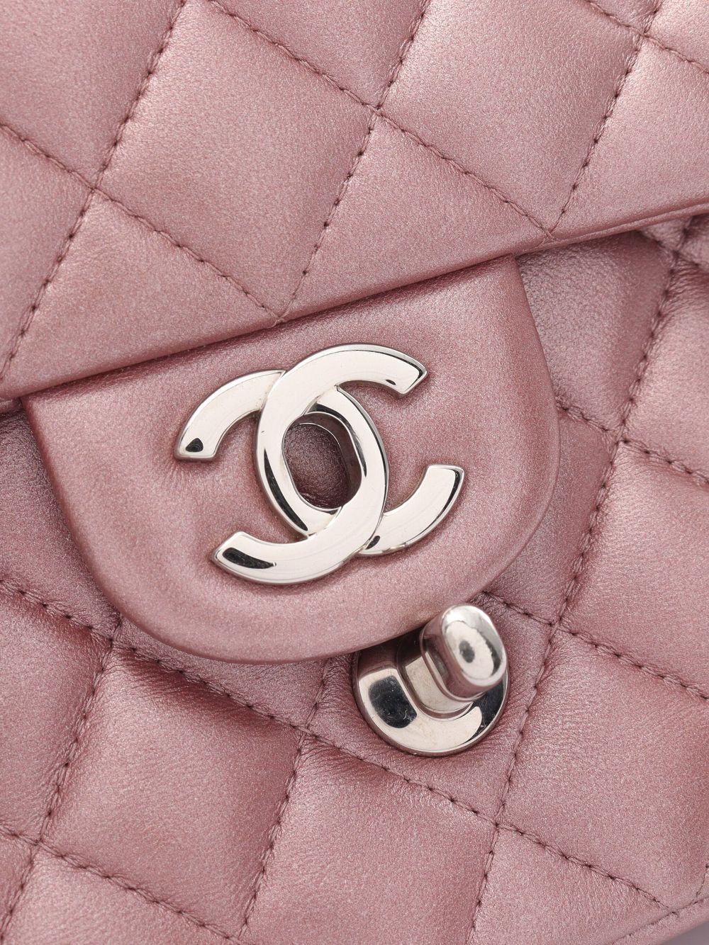 CHANEL 2017-2018 mini metallic shoulder bag Women