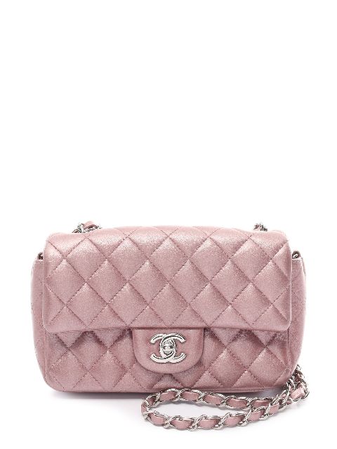 HOT SALE CHANEL 2017-2018 mini metallic shoulder bag Women