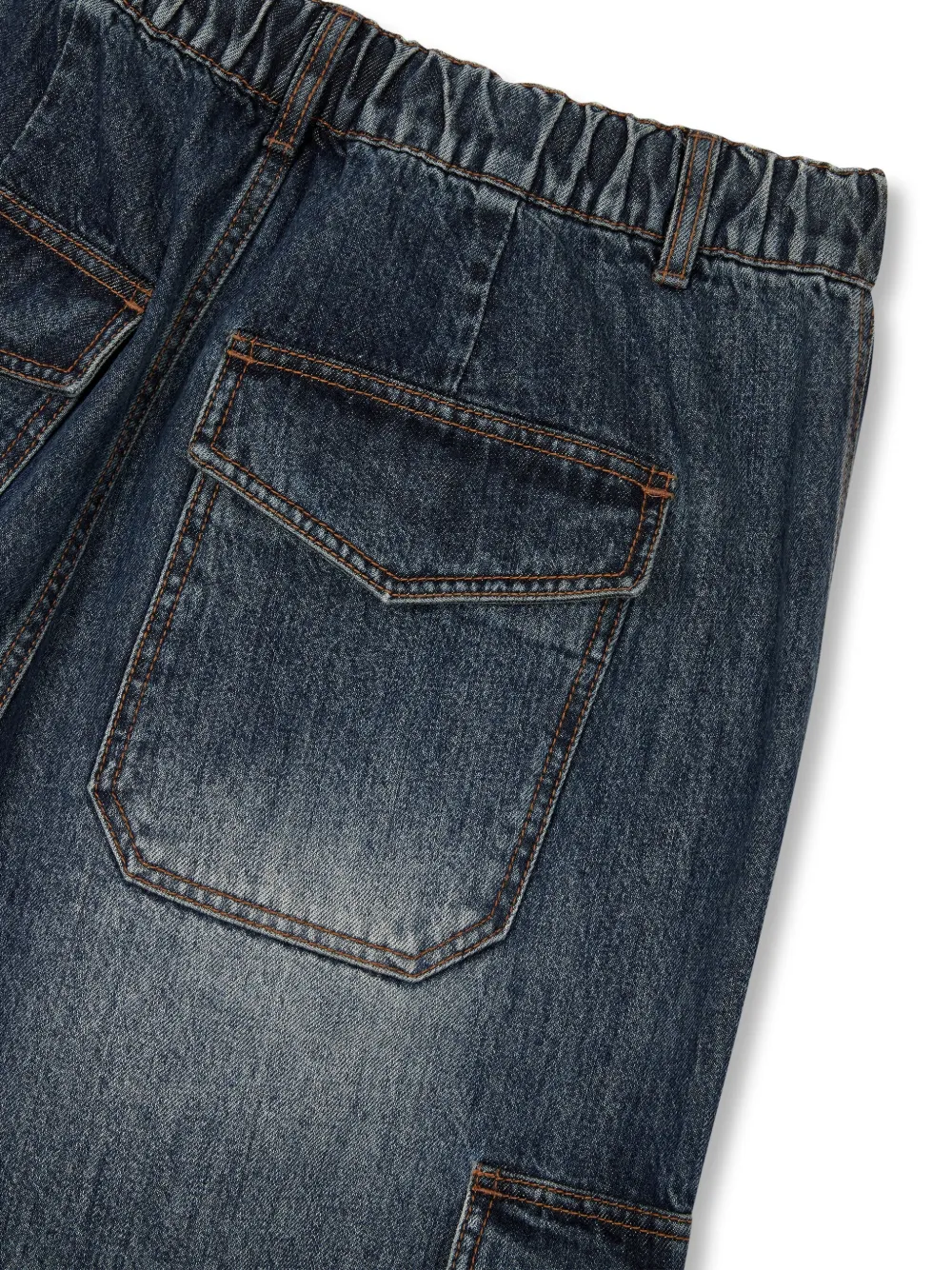 STUDIO TOMBOY Katoenen cargo jeans Blauw