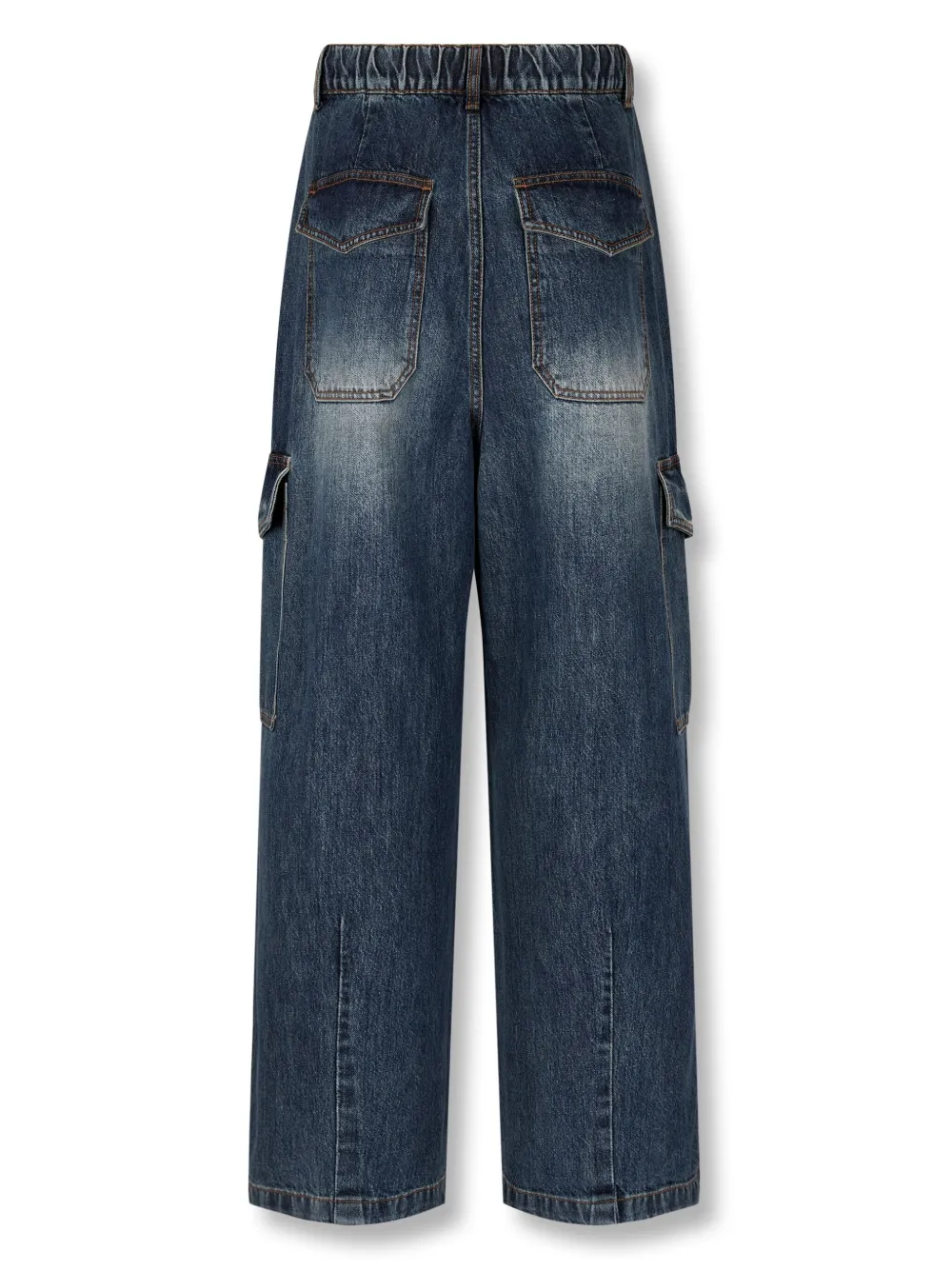 STUDIO TOMBOY Katoenen cargo jeans Blauw