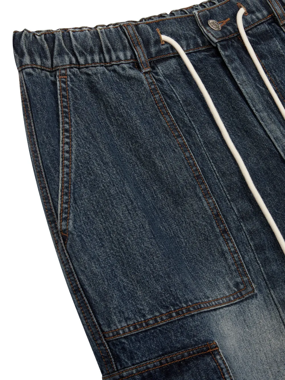 STUDIO TOMBOY Katoenen cargo jeans Blauw