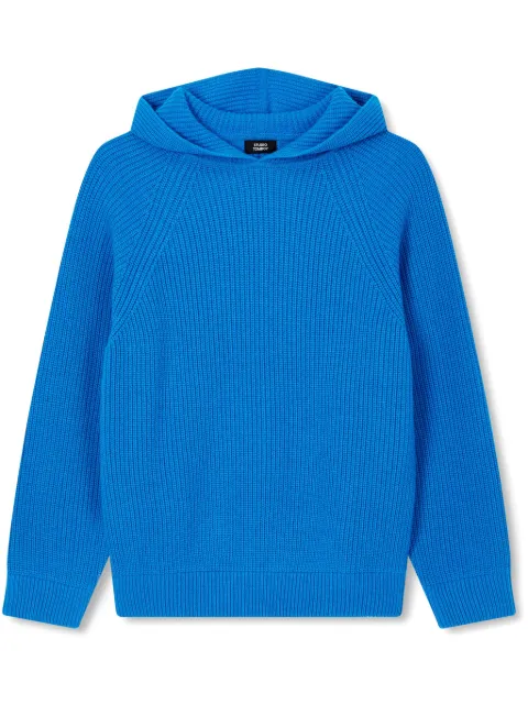 STUDIO TOMBOY logo-intarsia hoodie